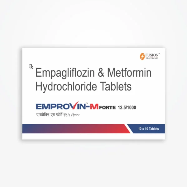 EMPROVIN M FORTE 12.5/1000 (Empagliflozin 12.5 mg + Metformin 1000 mg)