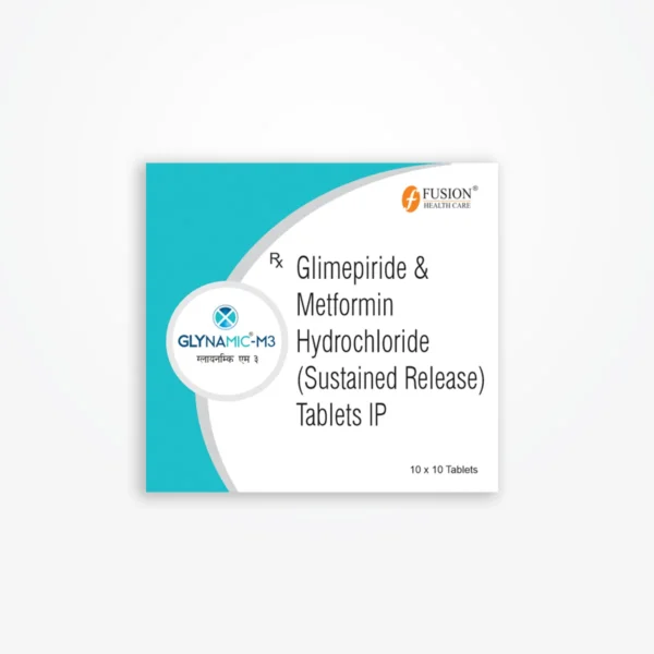 GLYNAMIC M3 (Glimepiride 3 mg + Metformin Hydrochloride 500 mg)