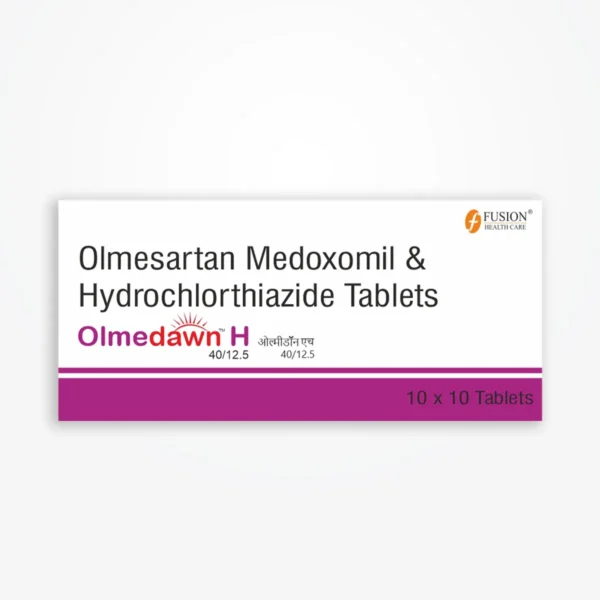 OLMEDAWN H 40/12.5 (Olmesartan Medoxomil 40 mg + Hydrochlorothiazide 12.5 mg)
