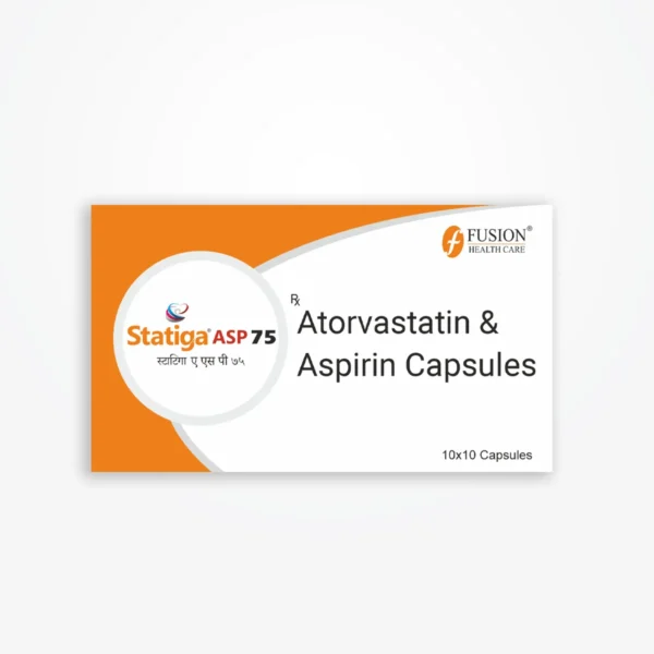 STATIGA ASP 75 (Atorvastatin 10 mg + Aspirin 75 mg)