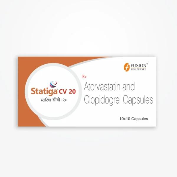 STATIGA CV 20 (Atorvastatin 20 mg + Clopidogrel 75 mg)