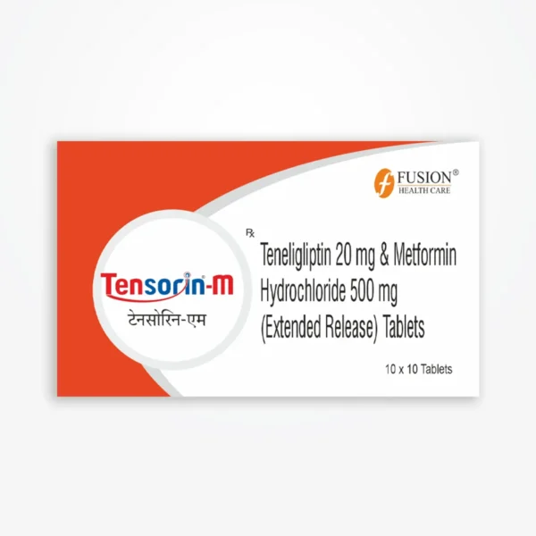 TENSORIN M (Teneligliptin 20 mg + Metformin Hydrochloride 500 mg)