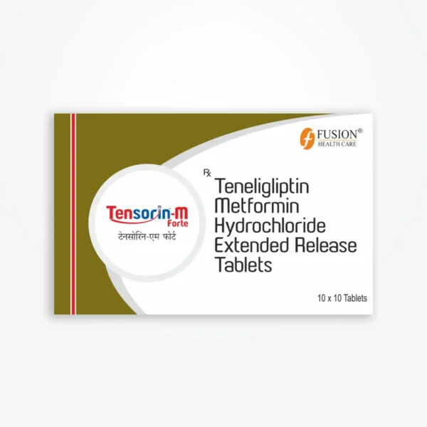 TENSORIN M FORTE (Teneligliptin 20 mg + Metformin Hydrochloride 1000 mg)