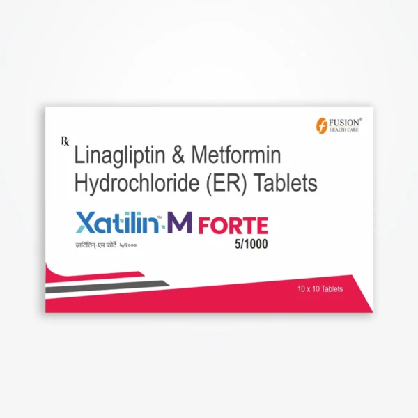 XATILIN M FORTE (Linagliptin 5 mg + Metformin Hydrochloride 1000 mg)
