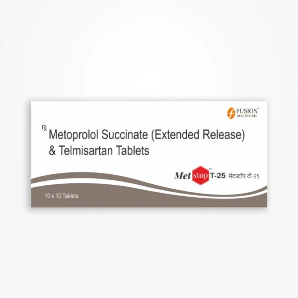 METSTOP T 25 (Metoporol Succinate 25 mg + Telmisaratn 40 mg)